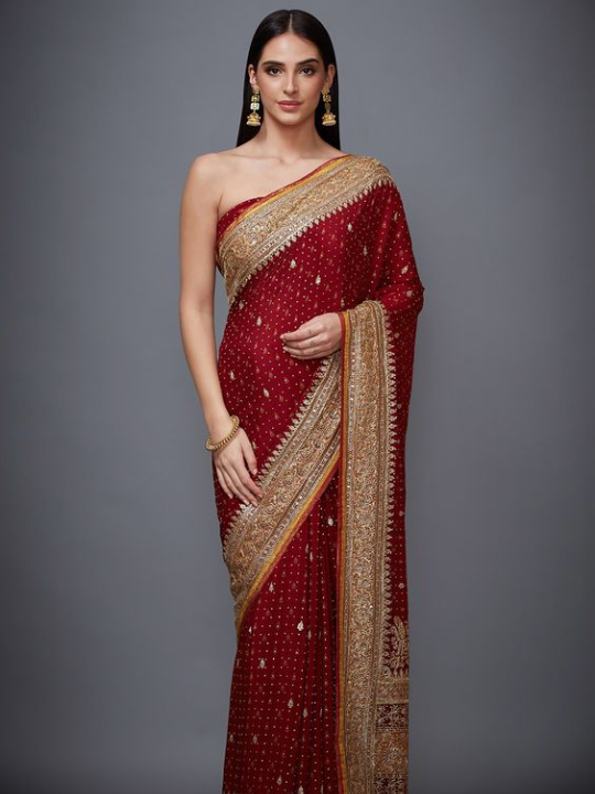 Karwa Chauth Red Sarees: Embrace Tradition and Style